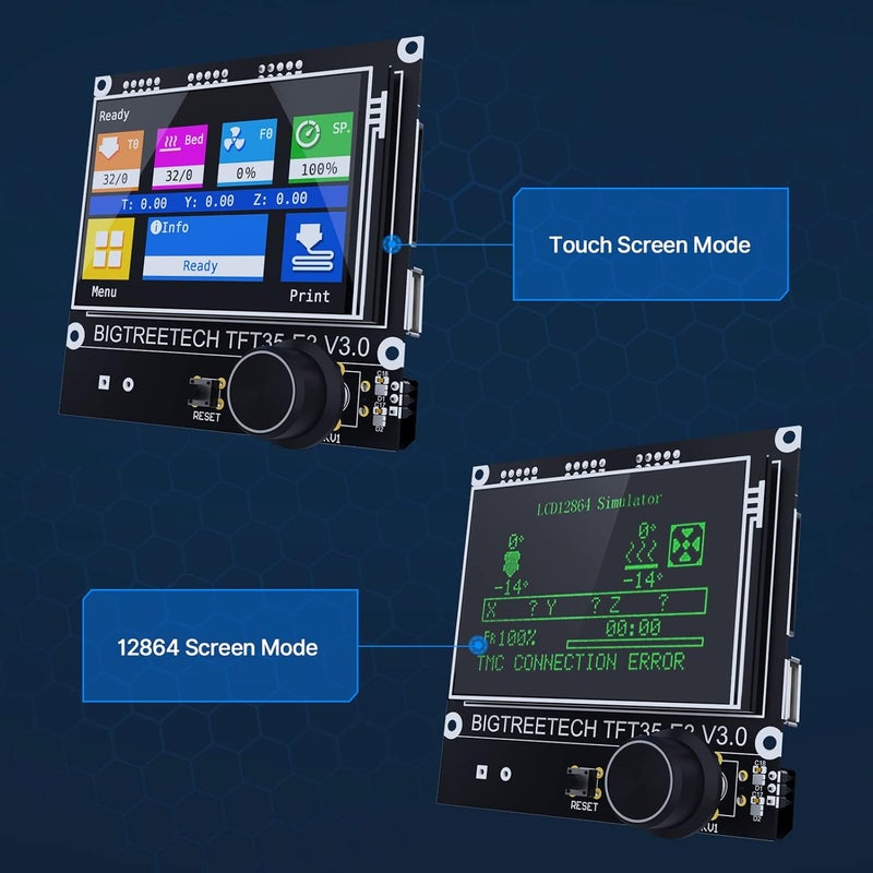 BIGTREETECH SKR Mini E3 V3.0 Control Board +TFT35 E3 V3.0.1 Touch Screen Display 32Bit Silent Board Integrated with TMC2209 UART Stepper Driver Compatible with Ender 3/5 Ender 3 Pro/V2 3D Printer - Image 5